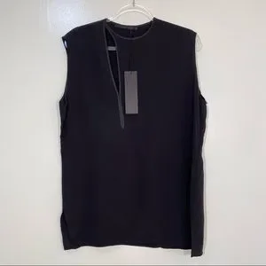 新品未使用　HAIDER ACKERMANN BLACK silk100% Haider Ackermann | Tops | Haider Ackermann Black 0 Silk
